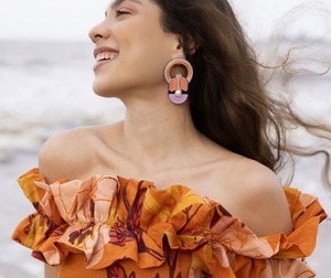 Vestido con estampado floral de algodón indio hecho a mano para mujer, estilo informal para fiesta, boda, luna de miel, regalo de novia personalizado a la venta - Product Image 3