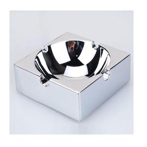 Cenicero de Acero Inoxidable para Cigarros, Grabado Personalizado, de Lujo, Portátil, Antideslizante, para Oficina y Hogar, Cenicero sin Humo, Antioxidante - Product Image 1