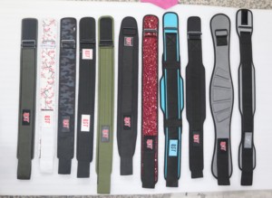 Cinturón de Fitness de Neopreno Grueso con Logotipo Personalizado, Cinturones de Compresión de Nailon para Levantamiento de Pesas, Sentadillas, Entrenamiento, Gimnasio - Product Image 6