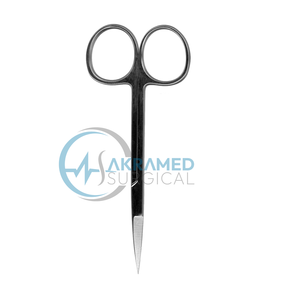 Nueva llegada de alta calidad profesional de acero inoxidable Manual fuente de alimentación ojo tijeras base instrumentos quirúrgicos Stock para la venta - Product Image 2