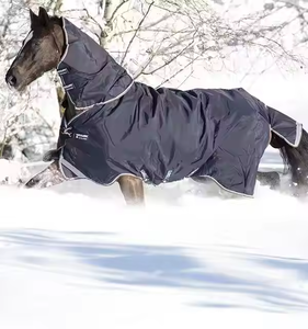 Customized Color Professional Horse Riding Rugs for Summer and Winter Made with Durable Nylon Fabric and Soft Cotton <b>Filling</b> - Product Image 3