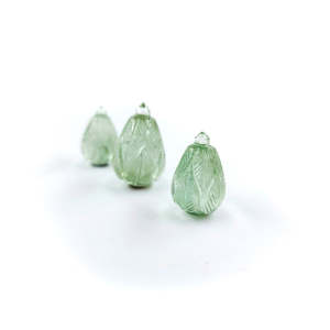 74 quilates de peridoto verde natural y topacio, con tallado de fantasía en forma de gota, gemas sueltas con diseño a juego, en formas cuadrada, rectangular y marquesa, y amatista verde - Product Image 3