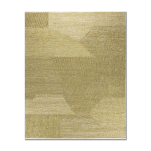 พรมตกแต่งสำนักงาน Nomadic Threads รุ่น PDJT-242 สีเขียว ทอแบบแบนจากปอกระเจาและป่าน - Product Image 1