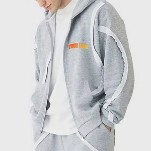 Sudadera con Capucha para Hombre, de Invierno, Manga Larga, con Cierre, 100% Algodón, Corte Regular - Product Image 1