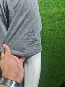 T-shirt homme surdimensionné à épaules tombantes en coton 100% lourd 300g écologique FIX pour le sport et les vêtements de rue - Product Image 4