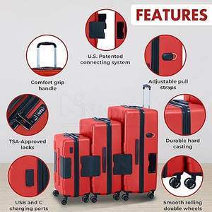 Bolsas de equipaje de uso de viaje de gran volumen Bolsas de equipaje de venta directa de fábrica Bolsas de equipaje de alta calidad - Product Image 3