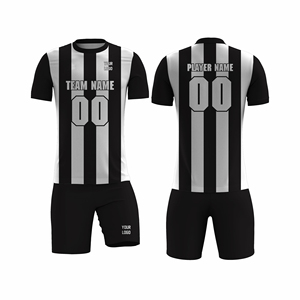 Uniformes de fútbol con logotipo personalizado de servicio OEM para ropa deportiva uniforme de fútbol masculino profesional de bajo precio - Product Image 4
