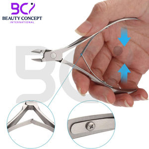 Cortacutículas de Acero Inoxidable con Mango Antideslizante, Abertura de Mandíbula Ancha, Cuchilla Afilada para Eliminar Cutículas Muertas, Herramienta Profesional Duradera para Uñas - Product Image 5