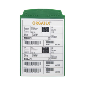 Portadocumenti Magnetico A4 Verticale con 1 Striscia Magnetica Verde Confezione da 10-MA4210-05 - Product Image 1