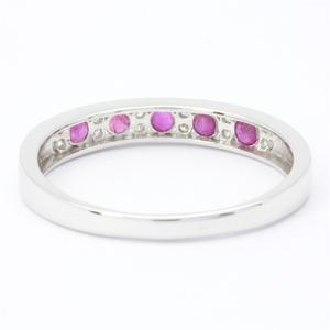 Bán buôn 18K vàng trắng kim cương nữ thanh lịch cao cấp sang trọng kim cương cổ điển <span class=keywords><strong>Ruby</strong></span> Nhẫn - Product Image 6