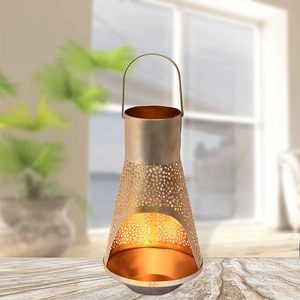 Classic Candle Holder <b>Matt</b> Gold Hot Product Home Decor Luxury Metal Candle Light Votive Holder Fancy <b>Table</b> Display Stand - Product Image 1