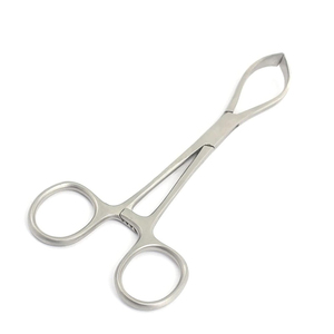 Pince à serviettes de classe II manuelle de conception personnalisée Pince vétérinaire chirurgicale en acier inoxydable demi-or de 3.5 pouces pour hôpital - Product Image 2