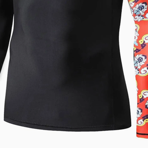 Camiseta de compresión con estampado personalizado para hombre, camisetas de manga larga para entrenamiento, camisetas atléticas de secado rápido con músculos, capa Base para baloncesto - Product Image 6