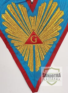 Collares de maestros de Rito Francés, collares masónicos personalizados de alta calidad, la mejor venta, collares masónicos personalizados más vendidos - Product Image 2