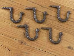 ตะขอเหล็กติดผนังขนาด40มม. ตะขอติดเล็บตะขอเหล็กเหล็กหล่อ - Product Image 1