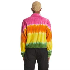 เสื้อสเวตเตอร์ผูกปกเสื้อย้อมสี-เสื้อสวมหัวที่มีเอกลักษณ์และมีสไตล์มีปกคอเหมาะสำหรับชุดลำลองชุดอยู่บ้าน - Product Image 6