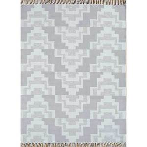 พรมโพลีเอสเตอร์ลายเรียบสีงาช้าง ยี่ห้ออินดัสบาร์ ขนาดใหญ่ หนา 10 มม. ลายเรขาคณิต สำหรับห้องนั่งเล่น ห้องโถงในบ้าน-SDPL-114 - Product Image 4