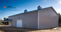 Système de stockage frigorifique modulaire, entrepôt préfabriqué robuste, chambre froide fiable, structure en acier pour entrepôt