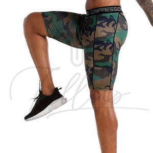 Pantalones Cortos Deportivos Cómodos para Hombre, Cintura Elástica, 2 en 1, para Gimnasio, Entrenamiento, Compresión, Correr - Product Image 3