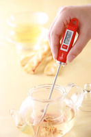 Thermomètre numérique avec écran LCD en acier inoxydable, rapide et précis, plage de -45 à 200 °C, précision de 1 °C pour une utilisation en cuisine
