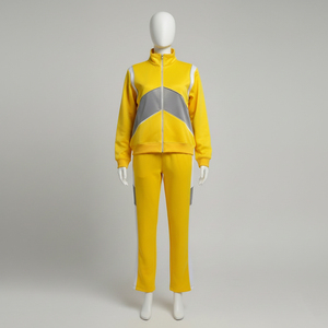Ensemble de survêtement décontracté d'hiver pour femmes de qualité supérieure, respirant, extensible, en coton 100%, pour les entraînements, la course à pied, la salle de sport - Product Image 6