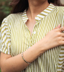 Latest Designer Looking Antique Cotton Fabric Women Ladies Blouses and <b>Shirts</b> Stylish Item for Spring and Summer Tops Items sets - Product Image 4