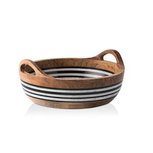 Venta al por Mayor de Tazones de Madera de Acacia Hechos a Mano de 8, 10, 11, 12 y 14 Pulgadas, Color Marrón, para Frutas Secas y Resina - Product Image 2