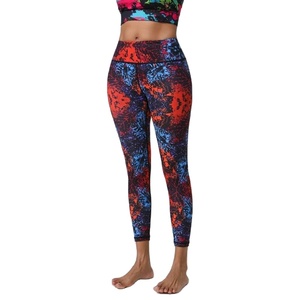 เลกกิ้งโยคะผู้หญิงเอวสูง ผ้าถักไร้ตะเข็บ ระบายอากาศได้ดี เหมาะสำหรับฤดูหนาว ผลิตจากผ้าสแปนเด็กซ์/โพลีเอสเตอร์  แบบลำลอง  สำหรับออกกำลังกายและเล่นกีฬา - Product Image 5