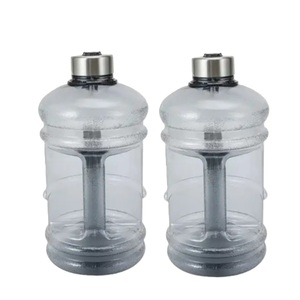 ขวดน้ำแนวสปอร์ตขวดใส่โปรตีนแบบใสทนทานสำหรับฟิตเนสใช้เล่นฟิตเนสและท่องเที่ยวโลโก้ได้ตามต้องการ - Product Image 1