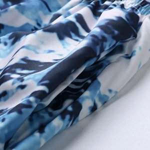 Short de plage d'été pour hommes avec logo personnalisé Short de sport décontracté à taille élastique Impression numérique Style sublimé Vente en gros Teint uni - Product Image 4