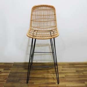 Comhome-Durable Plastic Rattan Lounge <b>Chair</b> with Built-in Storage and Matching Cushions for Stylish <b>Comfort</b> - Product Image 3