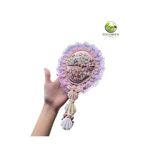 Fashion Handmade Seashell <b>Vanity</b> <b>Mirror</b> Natural Pearl Decorative <b>Mirror</b> Beach Coastal Home Decoration Gift Wholesale OEM - Product Image 3