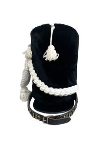 Sombrero de piel de oso napoleónico para Infantería de policías sombreros hechos a mano precio al por mayor sombrero de piel de oso ajustable - Product Image 5