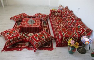 พื้นที่นั่งอาหรับพื้นโซฟาอาหรับพื้นที่นั่งอาหรับ | 12ชิ้น, 28เต้นรำด้วยฟองน้ำ - Product Image 2