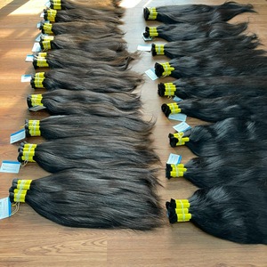 Hot Item 2026 Vietnamese Human Bulk Hair Extensions Raw Cuticle Aligned Texture No <b>Tangle</b> No Shedding - Product Image 6