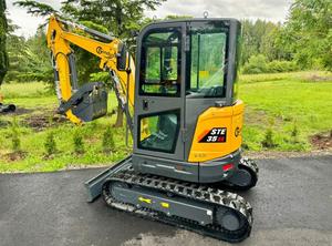 จัดส่งฟรี25HP รถขุดไฮดรอลิก AGT STE35 60 "ใบมีดด้านหน้า17" ถังขุดแบบเต็มรูปแบบแกว่งบูม EPA CE ได้รับการอนุมัติ - Product Image 4