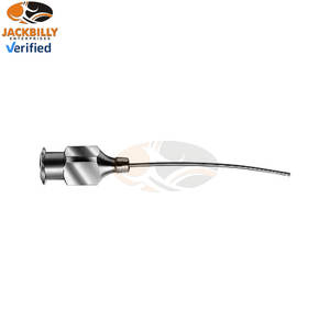 Cannule lacrymale incurvée McIntyre de qualité supérieure, instruments d'irrigation ophtalmique, acier inoxydable, sonde de lavage du conduit lacrymal - Product Image 4