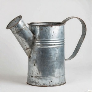 Elegant Galvanised <b>Garden</b> Can with Rolled <b>Edges</b> and Soft Grip Handle <b>for</b> Daily Watering Tasks - Product Image 2
