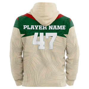 Sweatshirts à capuche en tricot personnalisés de haute qualité pour hommes Sweatshirts à capuche imprimés lourds surdimensionnés personnalisés par transfert de chaleur Impression DTG Logo personnalisé - Product Image 5