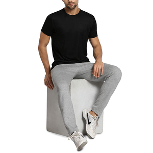 Camiseta de algodón 100% directa de fábrica para hombre, estilo de punto Formal impreso personalizado con imágenes, precio al por mayor - Product Image 3