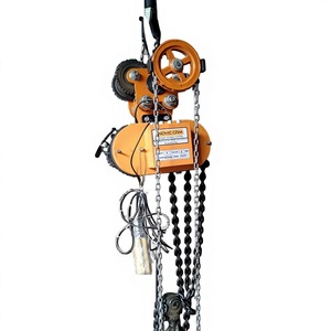 1 TON 5 TON Heavy Duty Electric Chain <b>Hoist</b> Trolley with Metal Construction for Industrial Material Handling-INOVIC CRM - Product Image 1