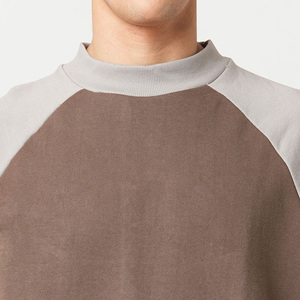 Wholesale Custom Heavyweight Oversized Crew Neck Plain 100% Cotton Sweatshirt <b>American</b> Pattern Design OEM Designed <b>hoodies</b> - Product Image 2