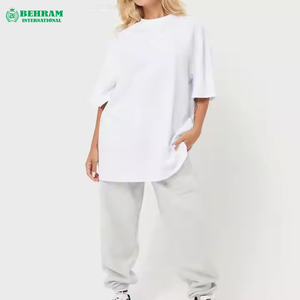 Camiseta Casual Personalizada de 320 g/m², Unisex, de Manga Regular, Ecológica, Antiarrugas, Transpirable, 100% Algodón, Blanca - Product Image 5
