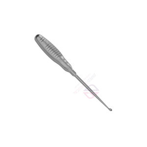 Cureta Dérmica VOLKMANN 240mm Recta |   Cureta Quirúrgica Manual de Acero Inoxidable de 6.8mm con Mango Ergonómico |   Instrumentos Médicos - Product Image 3