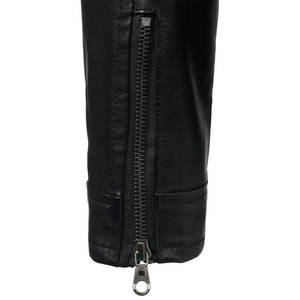 แจ็คเก็ตหนังผู้ชายดีไซน์เนอร์ ลุคใหม่ / แฟชั่นฤดูหนาว แจ็คเก็ตหนังฤดูหนาวออกแบบเองสำหรับผู้ชาย - Product Image 4