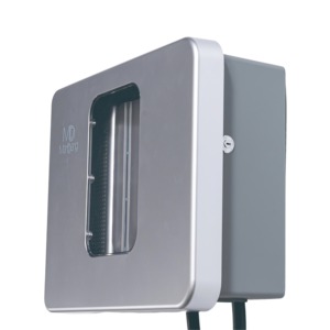 Estación de carga impermeable para vehículos eléctricos, estación de carga a prueba de agua, 7kW, 3kW, IP65, ABS + PC, 410*325, EV, plata, 160 - Product Image 1