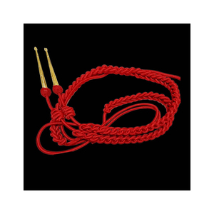 Agujetas Ceremoniales Hechas a Medida, Accesorios para Uniformes, Cordones de Hombro Trenzados Dorados para Ceremonias - Product Image 5