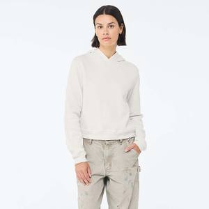 Sudadera con Capucha Corta Clásica de Invierno para Mujer Bella Canvas, 100% Algodón Felpa, Ecológica - Product Image 6