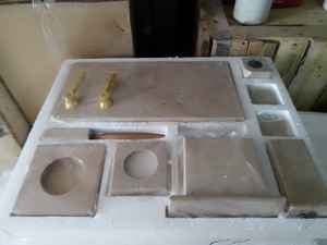 Juego de escritorio de oficina de mármol, papelería de mármol, soporte de suministros de oficina de ónix - Product Image 3