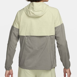 Nueva moda para hombre chaqueta cortavientos impermeable cálida ligera con cremallera patrón sólido para la temporada de otoño - Product Image 2